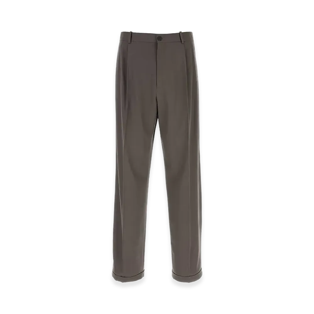 The Row Wool Tosca Pant "Brown"