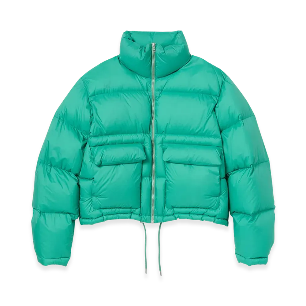 AURALEE Super Light Nylon Ripstop Down Blouson "Jade Green"
