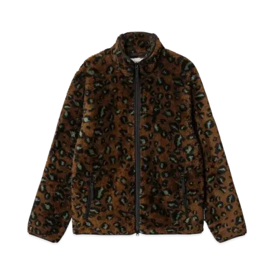 Carhartt Wip Jebson Sweat Jacket "Camo Leo Tamarind/Black"