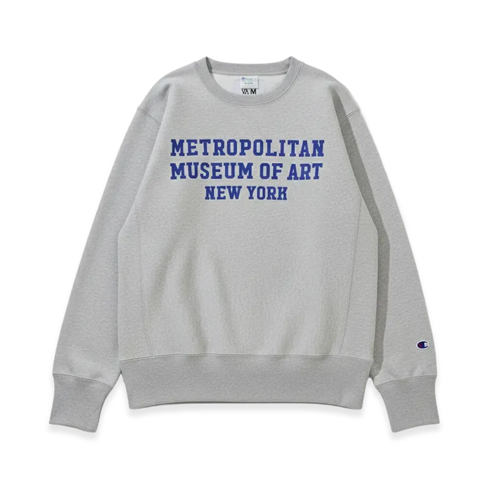 V.A. x The Metropolitan Museum of Art x Champion C/N Sweat "Gray"