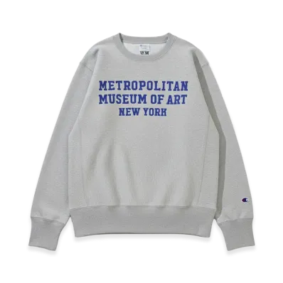 V.A. x The Metropolitan Museum of Art x Champion C/N Sweat "Gray"