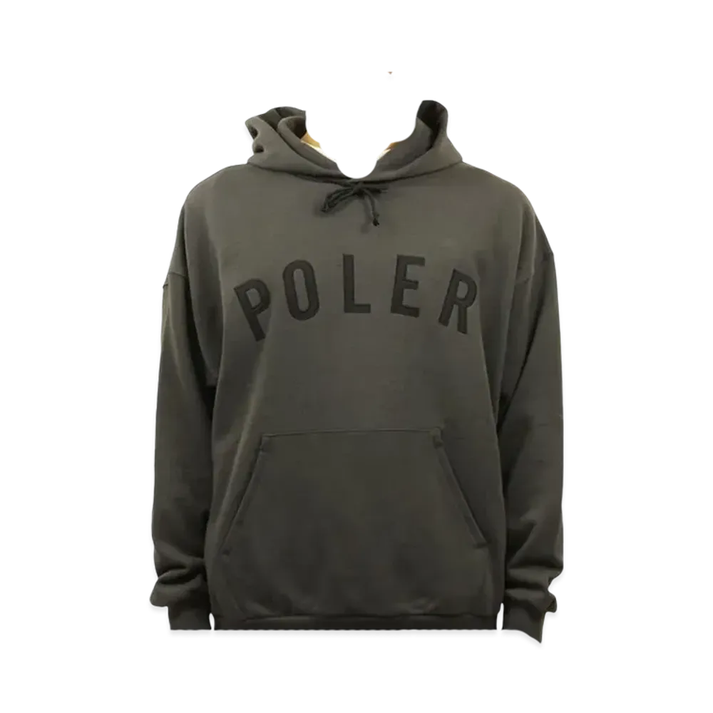 POLeR States Applique Hoodie "Charcoal"