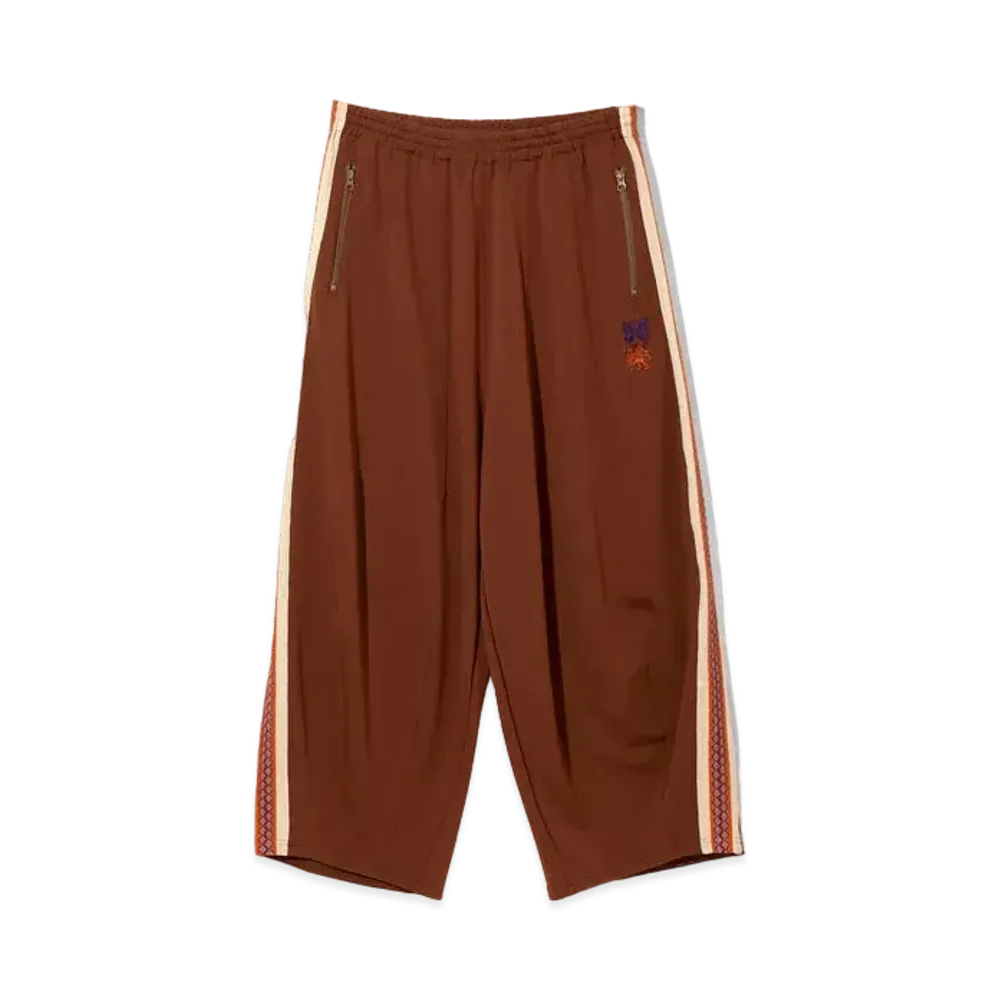 Needles x Sasquatchfabrix. H.D.Track Pant Poly Smooth "Brown"