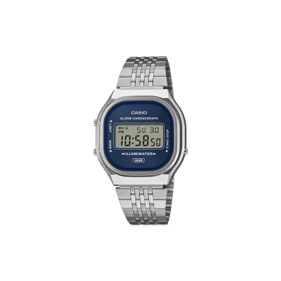 Casio A140WE-2AJF "Silver/Blue"