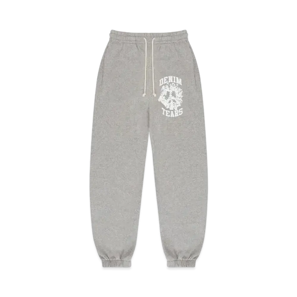 DENIM TEARS Denim University Sweat Pants "Grey"