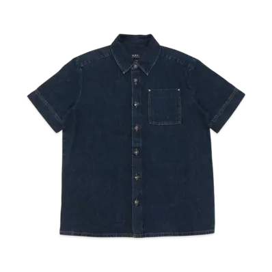 A.P.C. Chemisette "Washed Indigo"