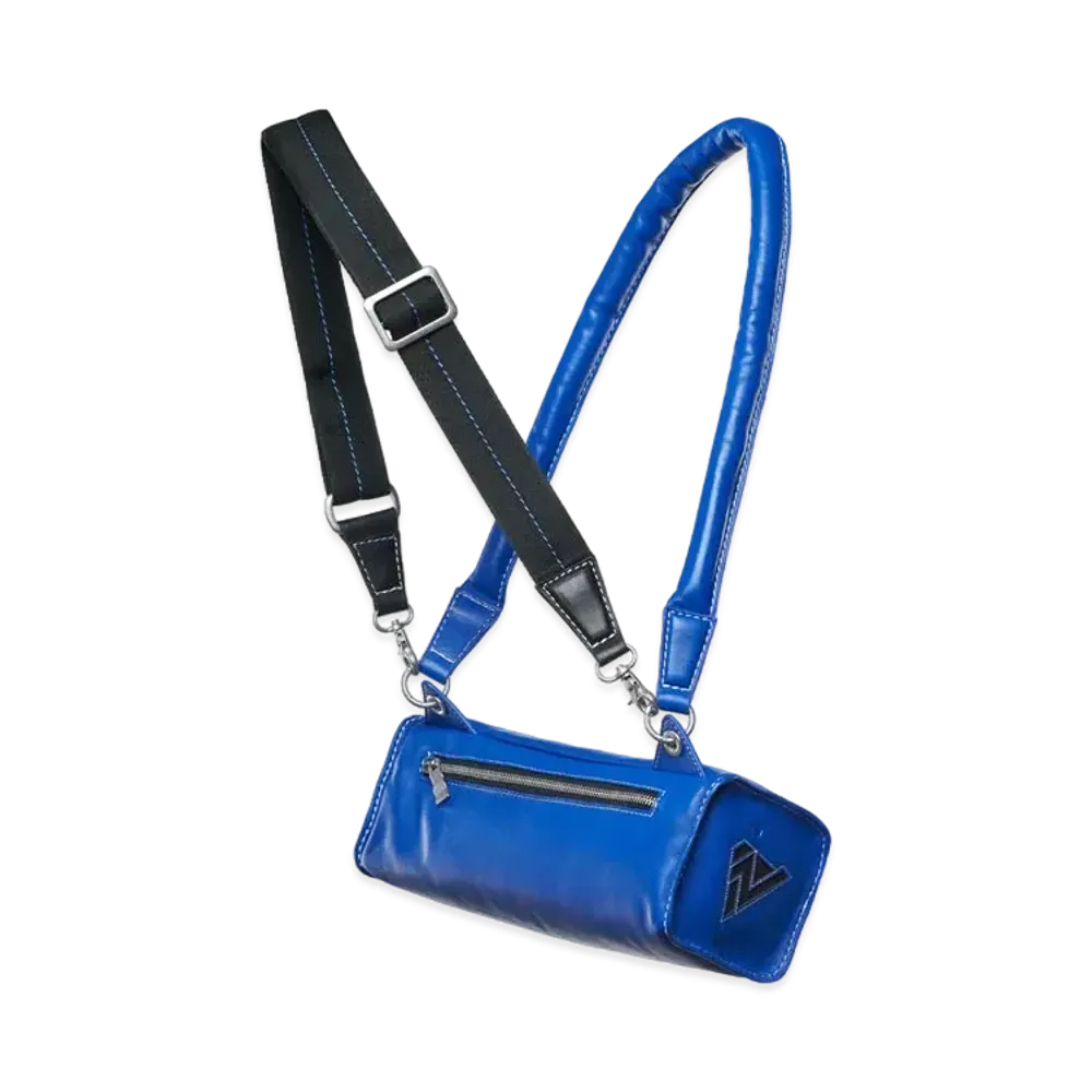 ADERERROR x ZARA Leather Shoulder Bag "Blue"