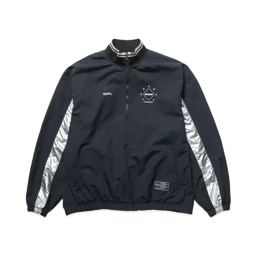 F.C.Real Bristol Practice Half Zip Jacket "Black"