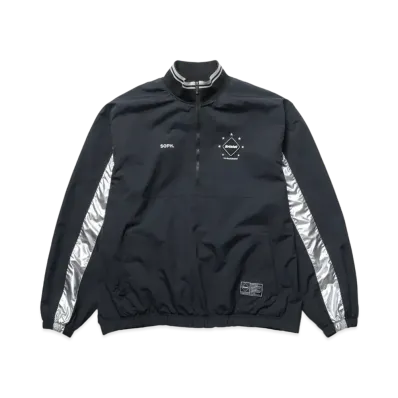 F.C.Real Bristol Practice Half Zip Jacket "Black"