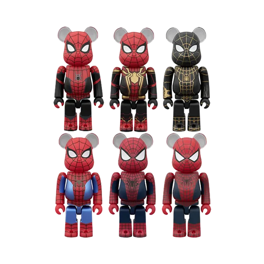 MEDICOM TOY "BEARBRICK" Bearbrick Chase Spider-Man: No Way Home 1 Box