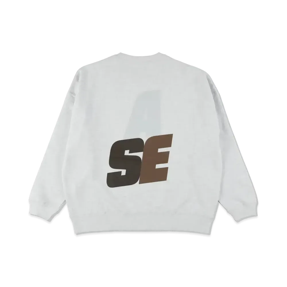 WIND AND SEA Sea Alive Crew Neck Logo Sweat "Gray"