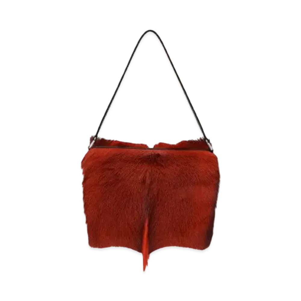 Alexander Wang Dome Springbok Barrel Pochette "Goji Berry"