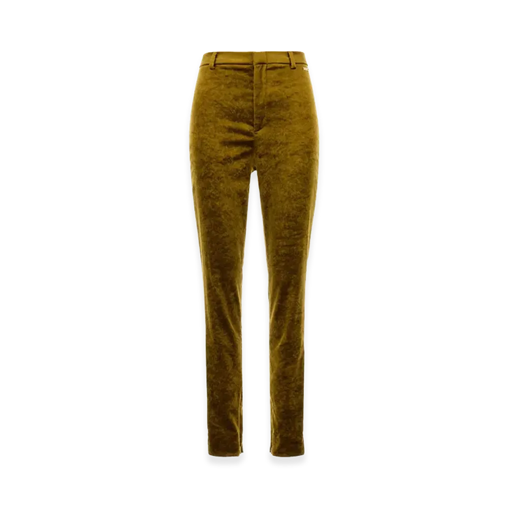 GUCCI Women's Chenille Skinny Pant "Camel"