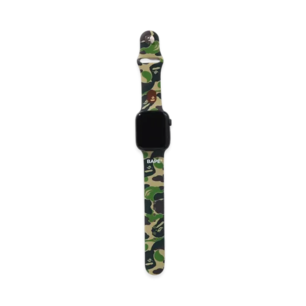 A BATHING APE Watch Band M Mobil "Green"