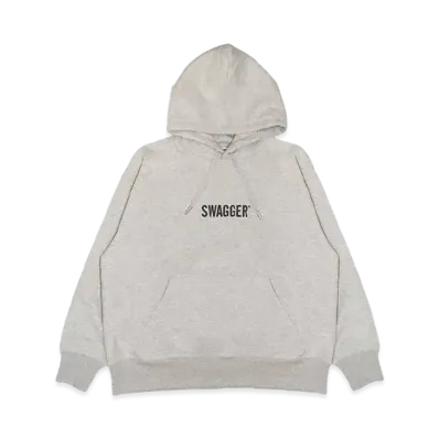 SWAGGER SWAGGER LOGO PULL HOODIE "GRAY"