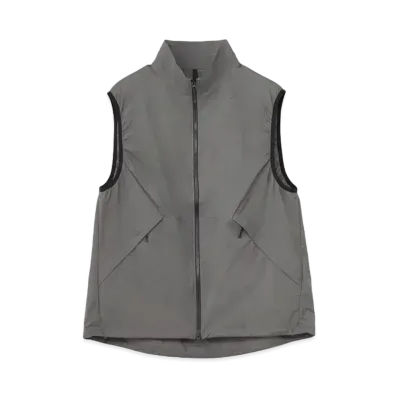 Goldwin Pertex Equilibrium Half Zip Vest (Unisex) "Shadow Gray"