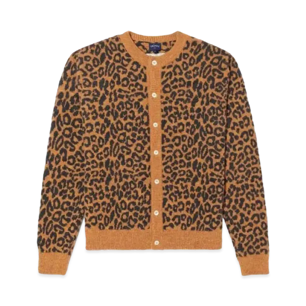 Noah Leopard Cardigan Sweater "Leopard"