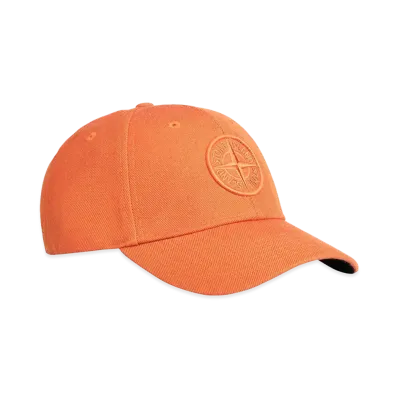Stone Island Compass Logo Cap "Orange"