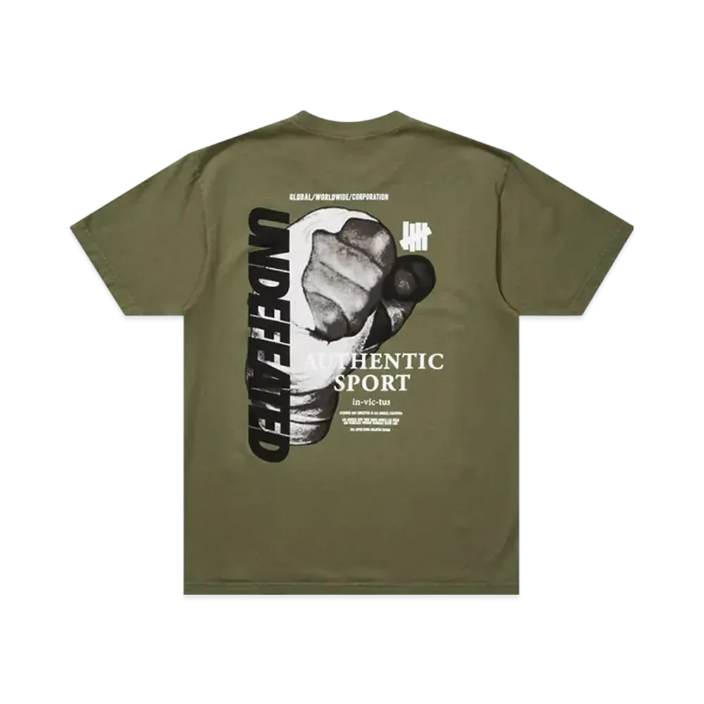 UNDEFEATED Fist S/S Tee "Olive"