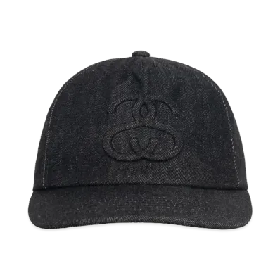 Stussy Low Pro Big Link EmboSS Snapback "Black"