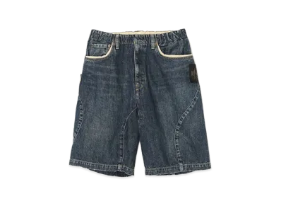 UNDERCOVER Cotton Denim Shorts "Indigo"