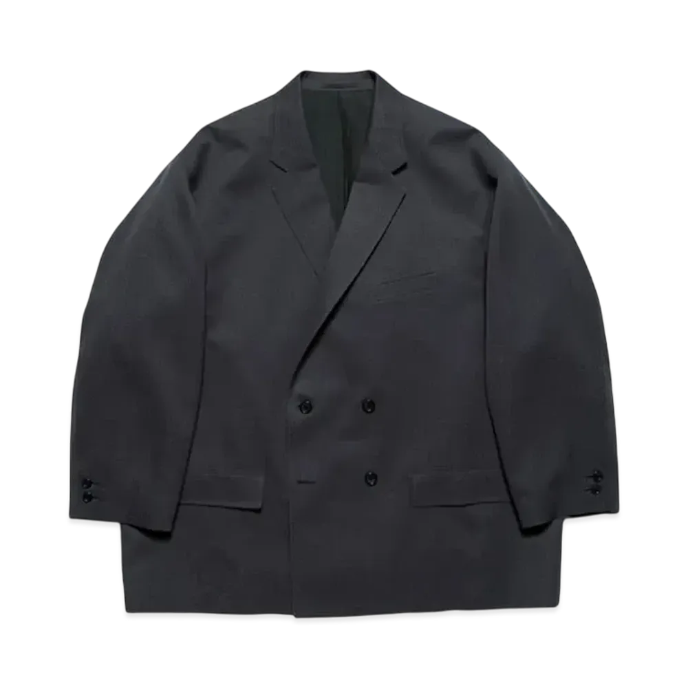 Graphpaper Scale Off Wool Double Jacket "C.Grey"
