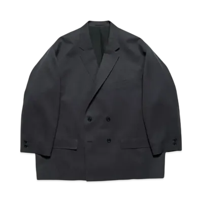 Graphpaper Scale Off Wool Double Jacket "C.Grey"