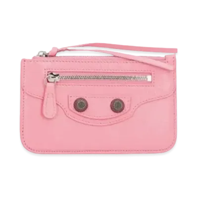BALENCIAGA Le Cagole Long Coin Card Holder "Pink"