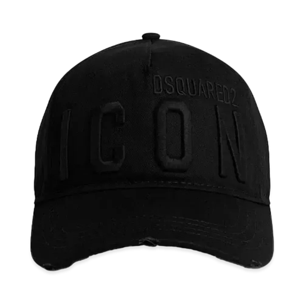 Dsquared2 Be Icon Baseball Cap "Black/Black"