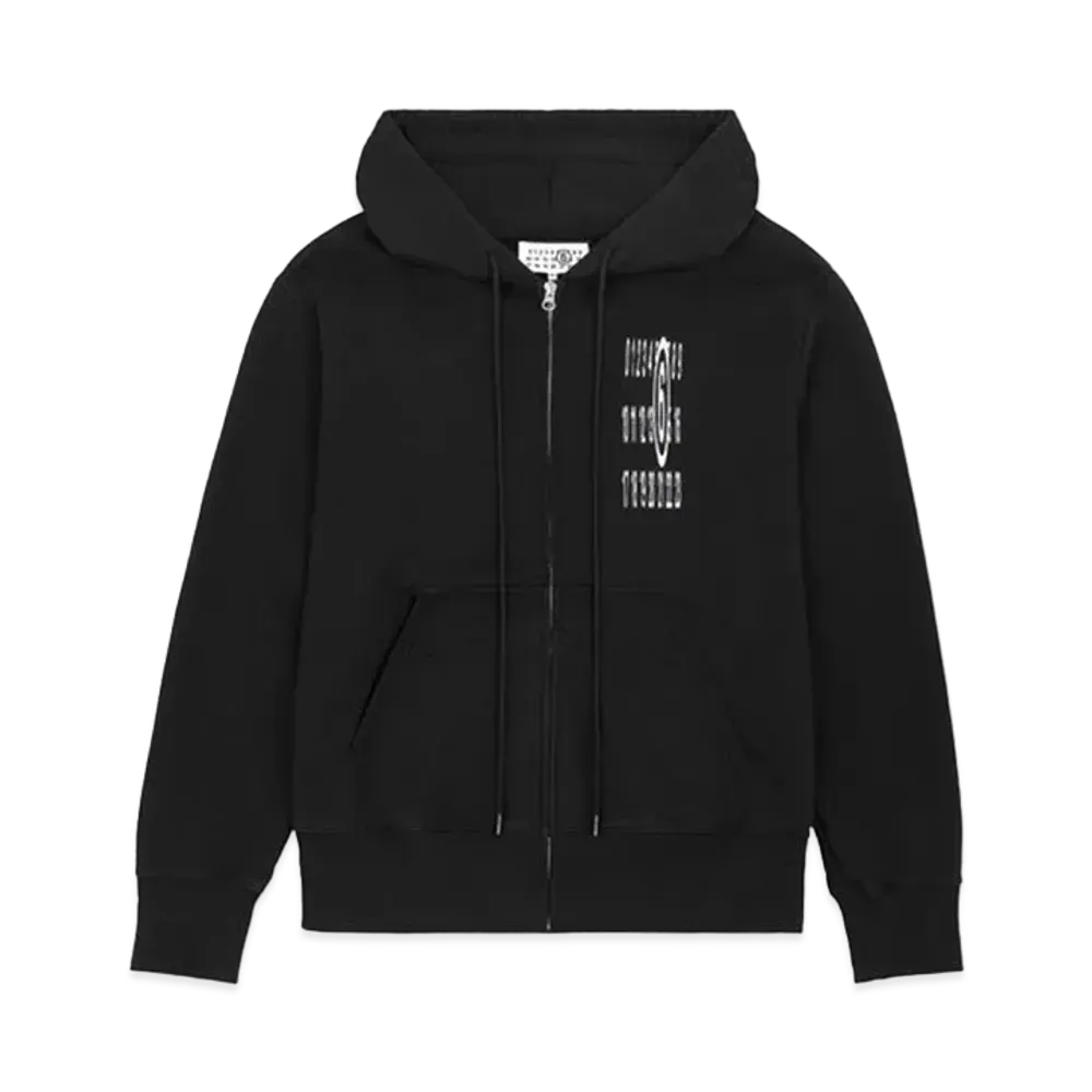 Maison Margiela Jersey Hoodie "Black"