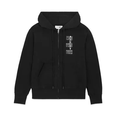 Maison Margiela Jersey Hoodie "Black"