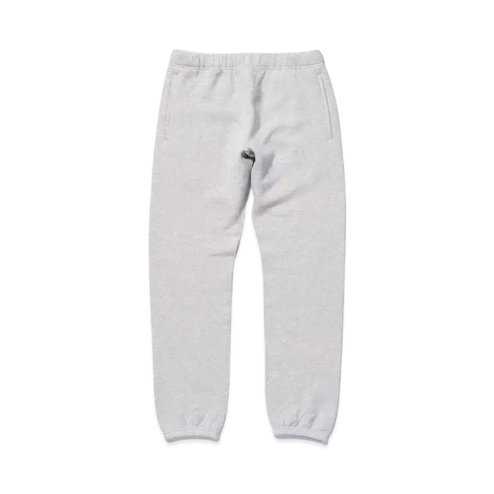 THE REAL McCOY'S 10 Oz. Loopwheel Sweat Pants "Snow Grey"