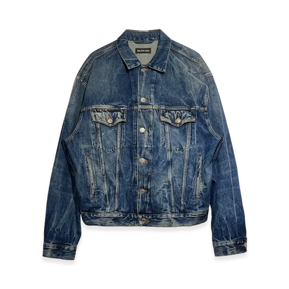 Balenciaga Denim Jacket Regular Fit "Ingigo"