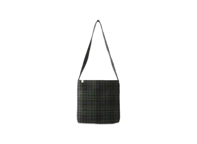 visvim Record Bag Buffalo Check "Green"