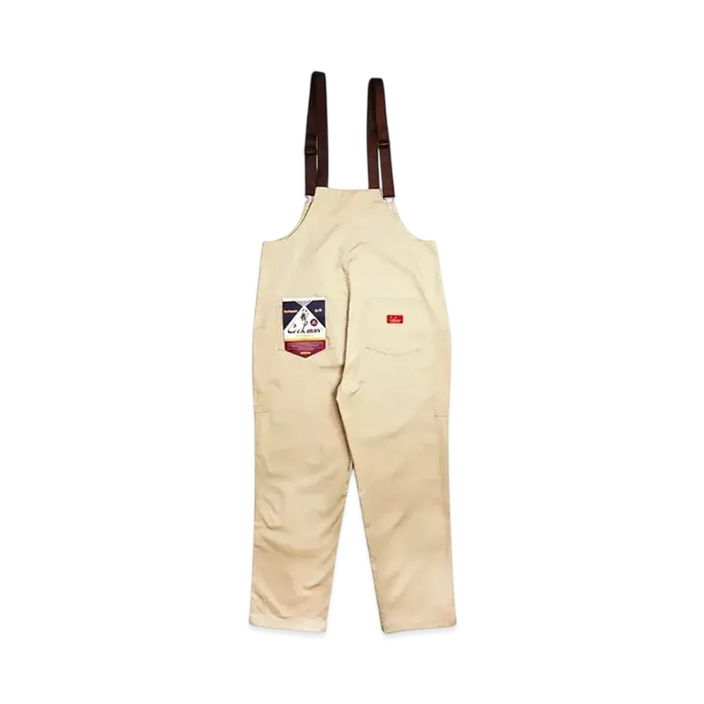 COOKMAN Fisherman's Bib Overall "Beige"