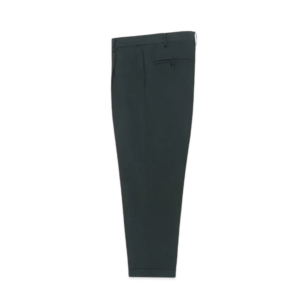 WACKO MARIA x DORMEUIL Pleated Trousers (Type-1) "Dark Green"