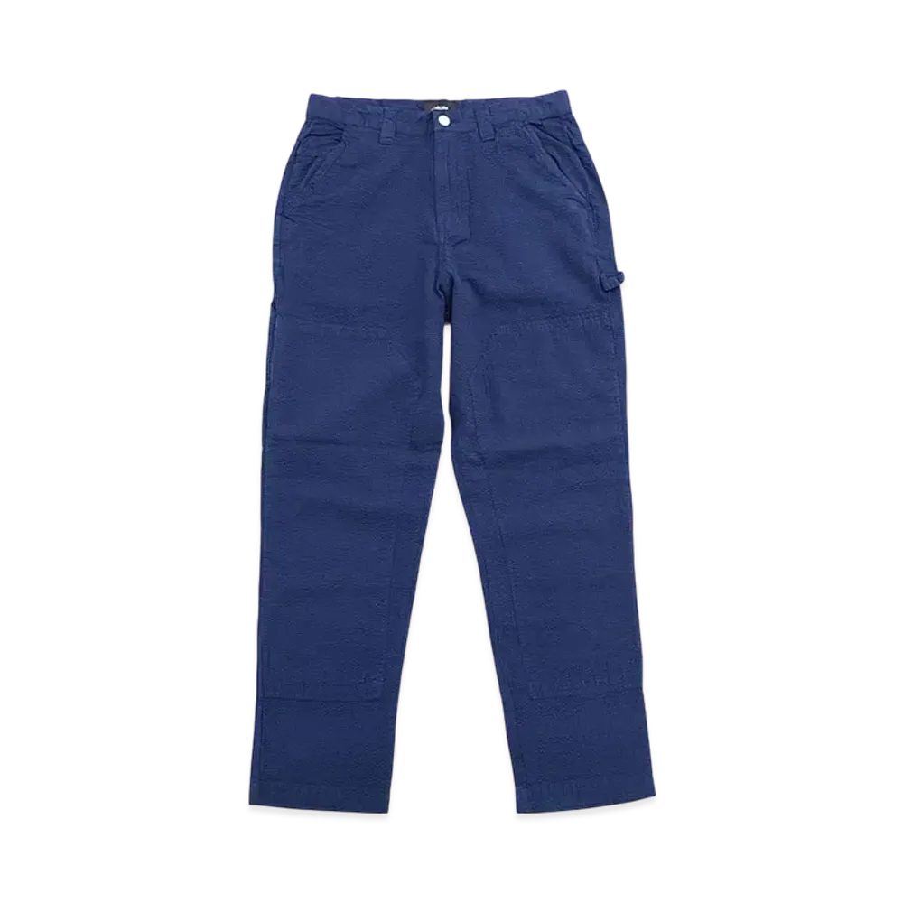 Stussy Seersucker Work Pant "Navy"