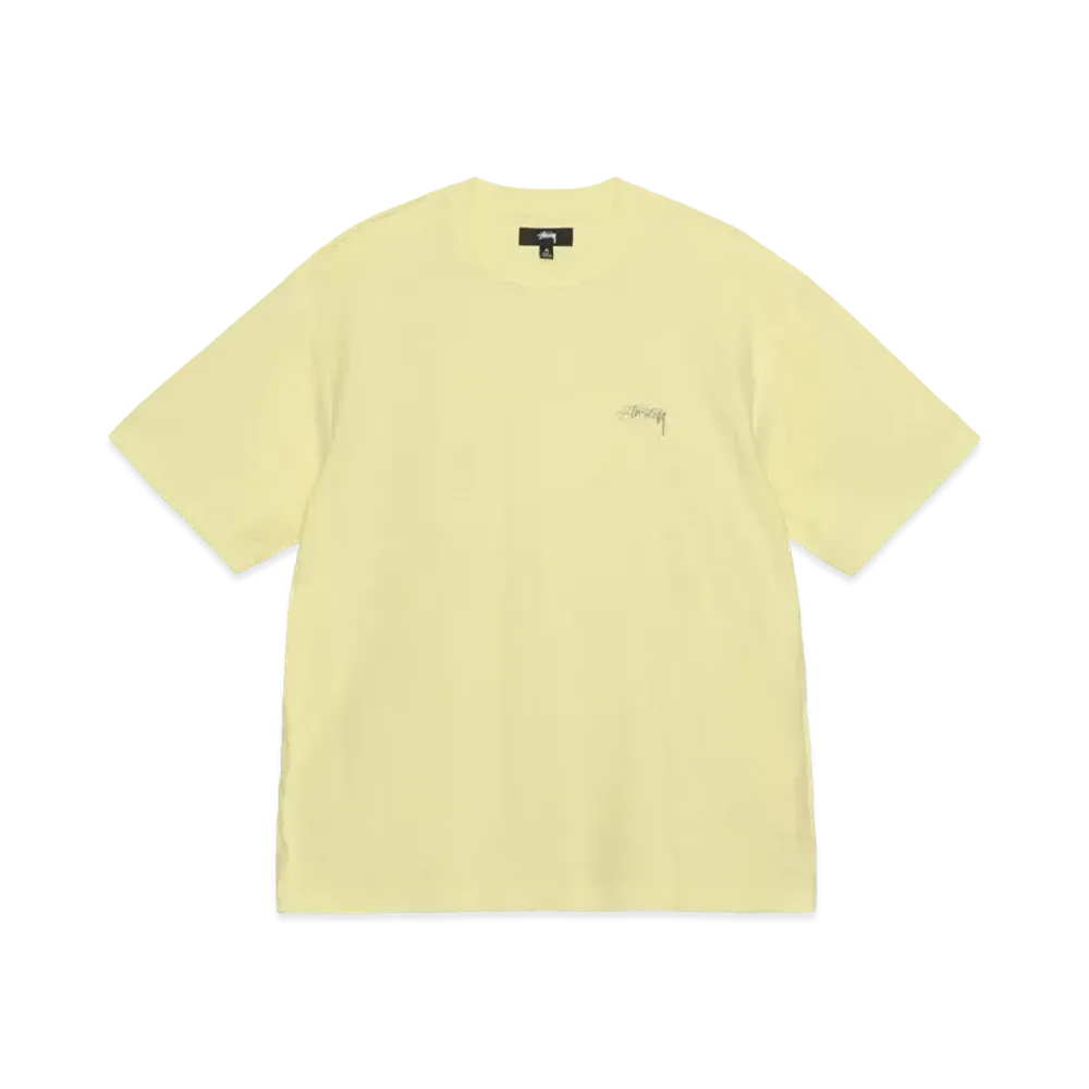 Stussy Lazy Tee "Yellow"