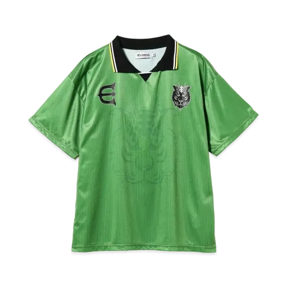 BEAMS T Evisen Skateboards x Takadaongakuseisakujimusho / Game Shirt "Green"