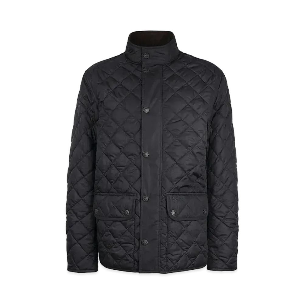 Barbour Lowerdale Quilted Blouson "Black"