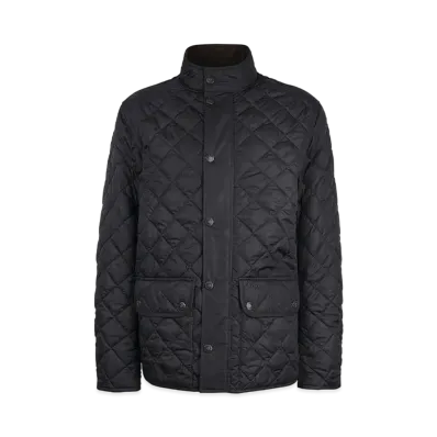 Barbour Lowerdale Quilted Blouson "Black"
