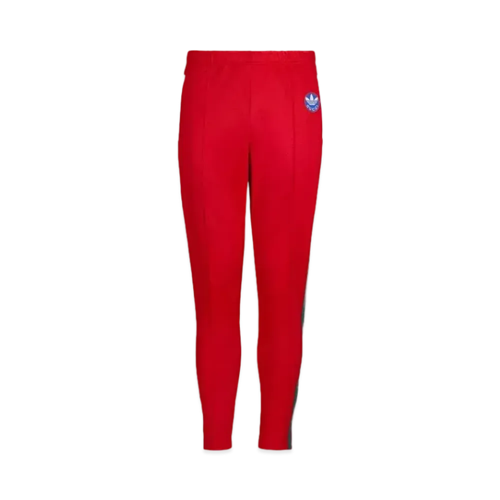 adidas Gucci Jersey Sweat Pants "Red"