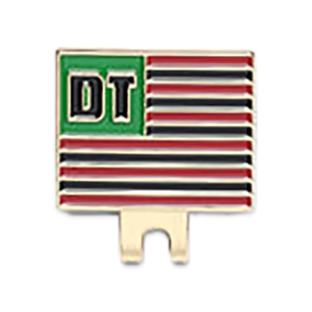 DENIM TEARS DT Flag Hat Clip "Gold"