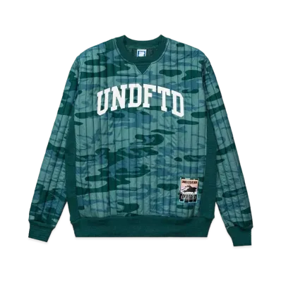 UNDEFEATED QUILTED CREWNECK - 10083 "Camo"