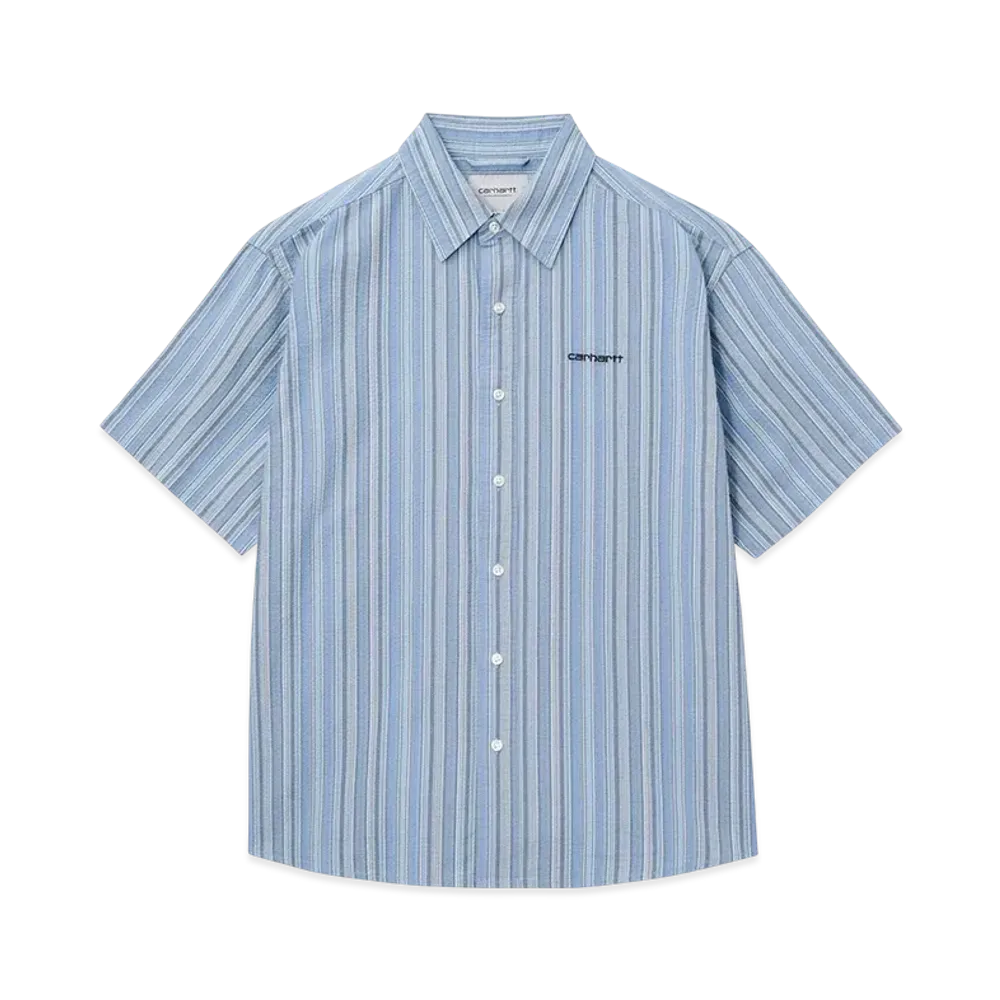 Carhartt WIP S/S Enzo Shirt "Blue Iris"