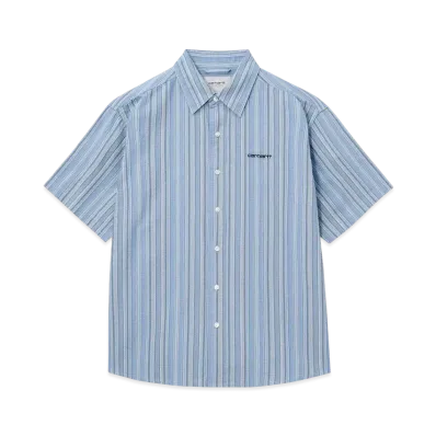 Carhartt WIP S/S Enzo Shirt "Blue Iris"