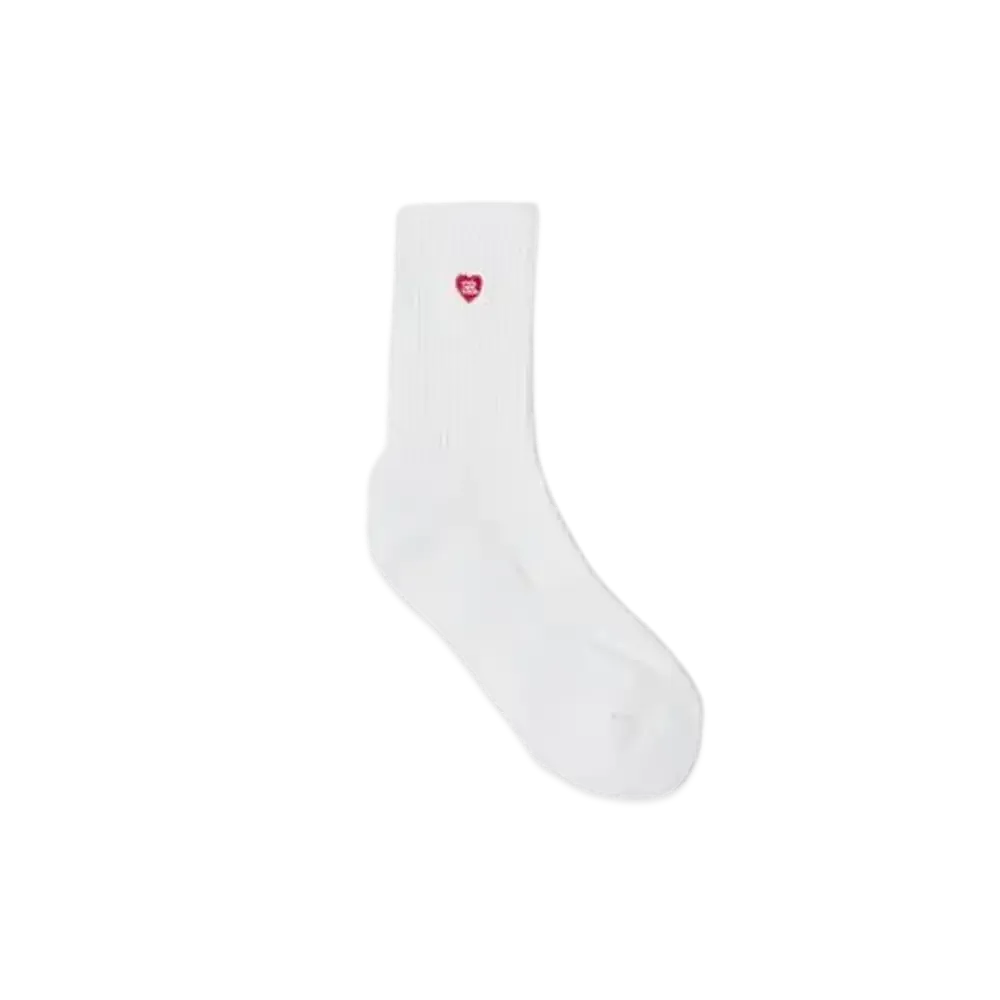 VERDY x ER Heart Rib Socks "Red"