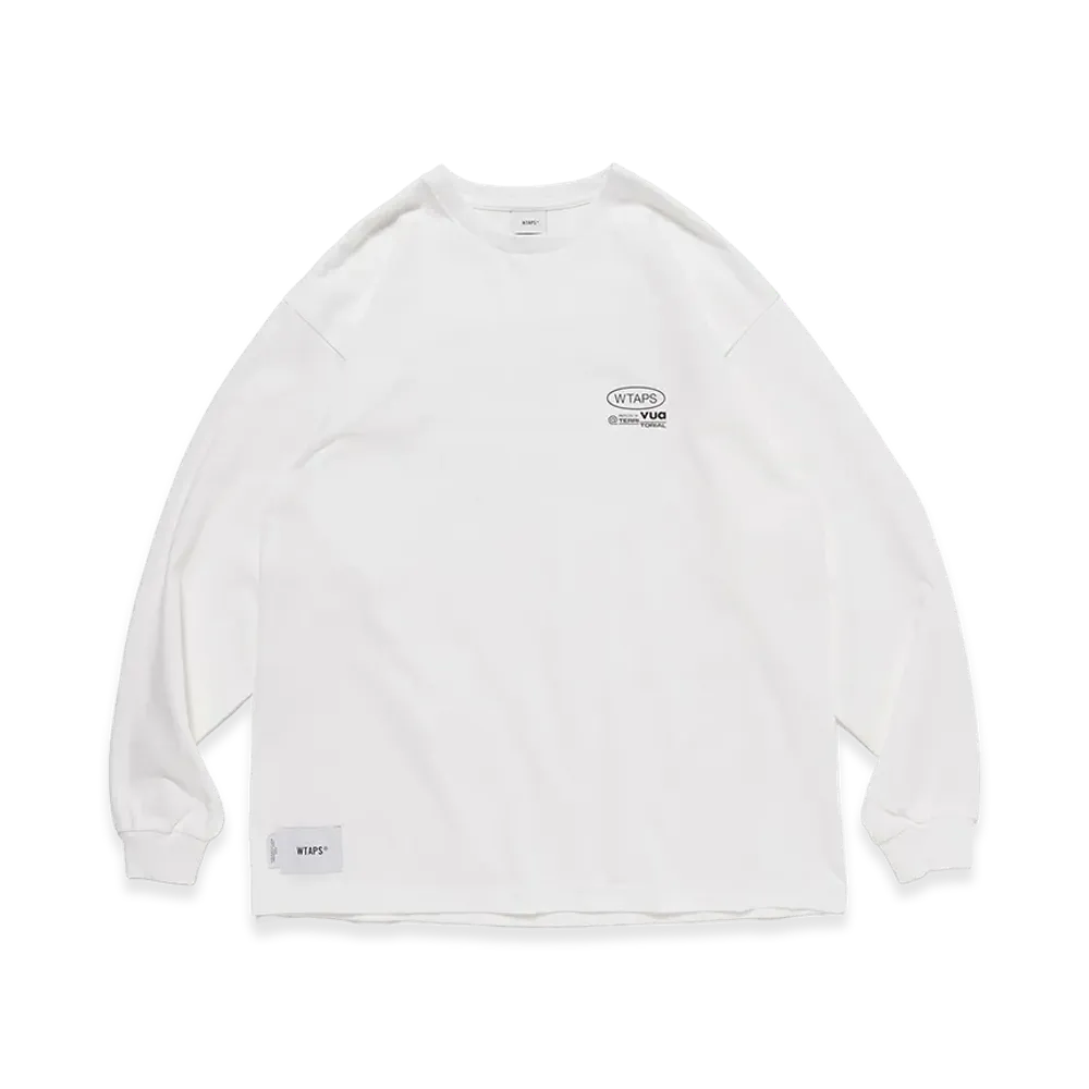 WTAPS Protected By / LS / Cotton "White"