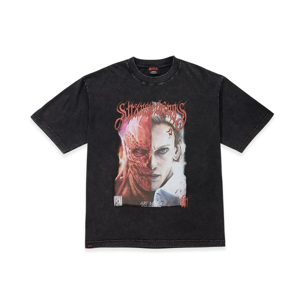 Netflix Stranger Things x V.A. x ARUMANA Vecna/001 Tee "Black"