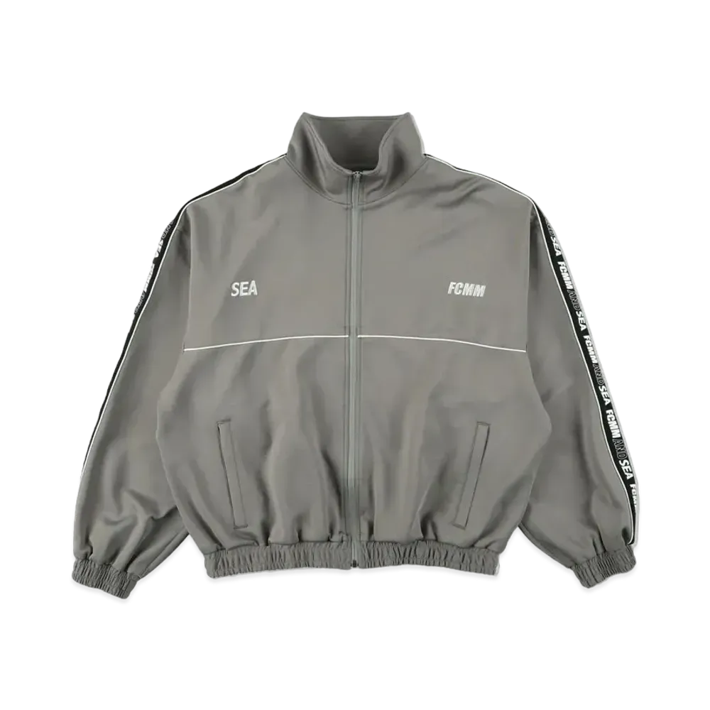 WIND AND SEA X FCMM TRACK JACKET "Gray"